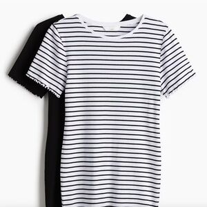 H&M Maternity Tees x 2